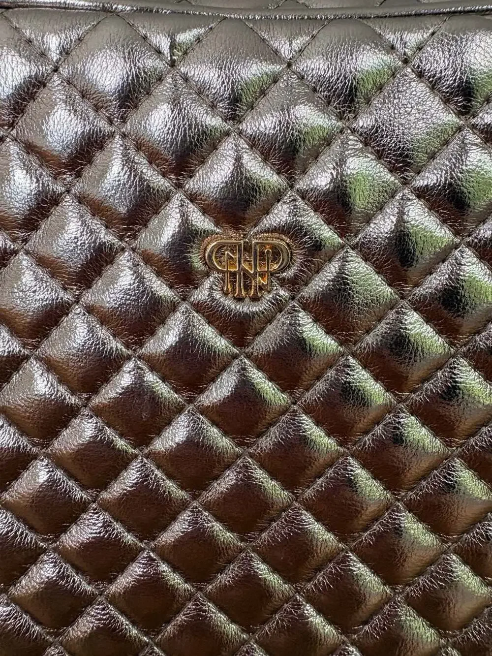 Pearl Quilted Collection Mini Diva Makeup Travel Case NWOT